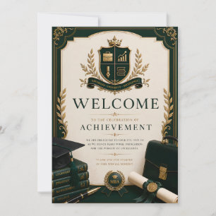 Two-Sided Graduation Party Invitation