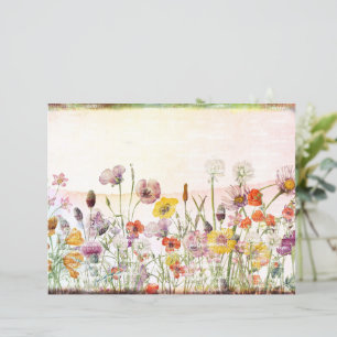 Two sided junk journal paper