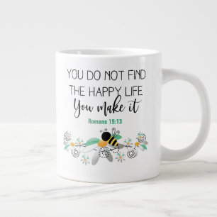 Two sided -mug giant coffee mug
