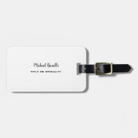 Two Sided Rounded Corner Professional Modern Plain