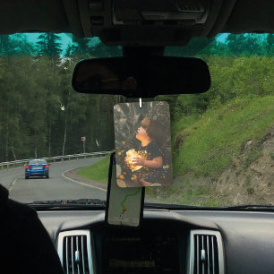 Two Sided Single Photo Air Freshener