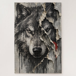 Two Sides of the Same Wolf Jigsaw Puzzle