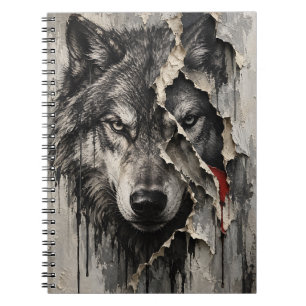 Two Sides of the Same Wolf Notebook