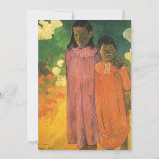 Two Sisters by Paul Gauguin, Vintage Fine Art