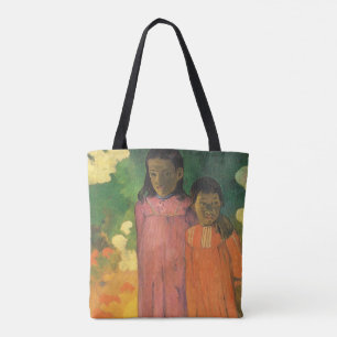 Two Sisters by Paul Gauguin, Vintage Fine Art Tote Bag