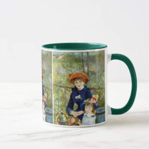 Two Sisters (On the Terrace) By Pierre Renoir Mug