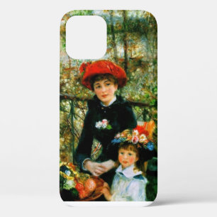 Two Sisters on the Terrace by Renoir iPhone 12 Case