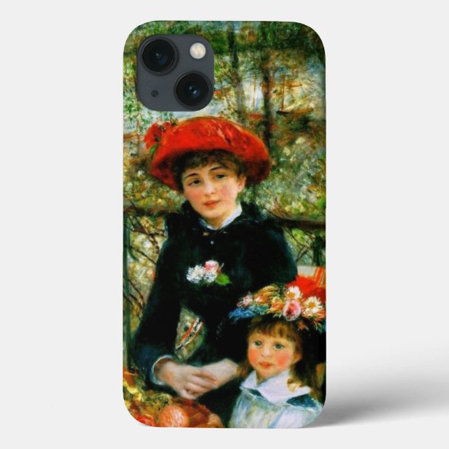 Two Sisters on the Terrace Case-Mate iPhone Case (Back)