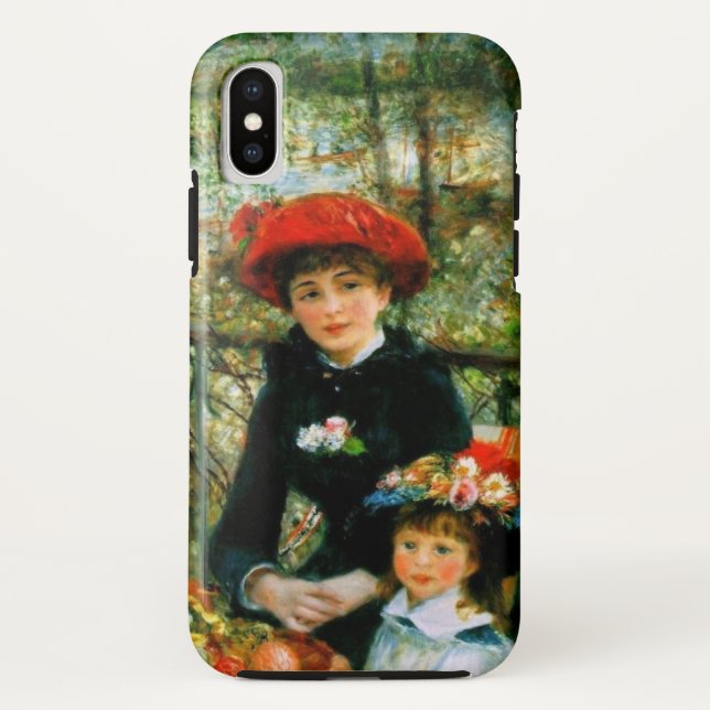 Two Sisters On the Terrace Case-Mate iPhone Case (Back)