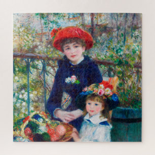 Two Sisters (On the Terrace) Pierre Auguste Renoir Jigsaw Puzzle