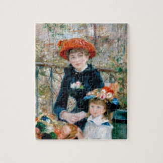 Two Sisters - Renoir Impressionist Painting Jigsaw Puzzle