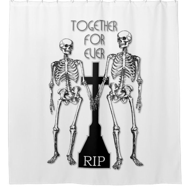 Two skeletons in love (Front)