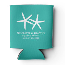 Two Skinny Starfish | Teal Wedding