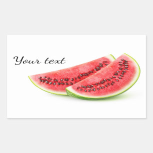 Two slices of watermelon sticker