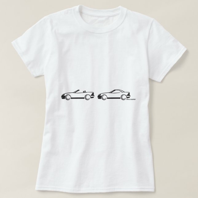 Two SLKs T-Shirt (Design Front)