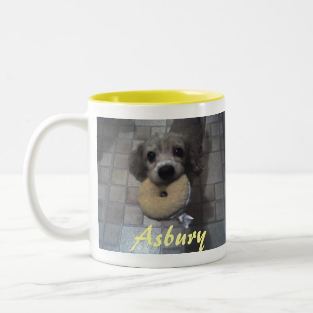 TWO SOLD! Beverage Mug - Customized - Customized (Left)