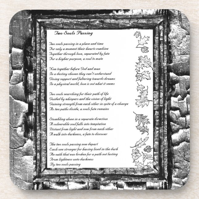 Two Souls Passing Coaster (Front)