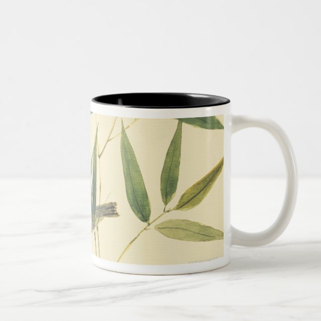 Two Sparrows Two-Tone Coffee Mug (Right)