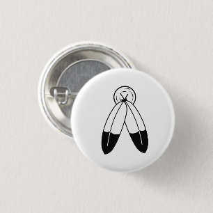Two-Spirit Flag 1 Inch Round Button