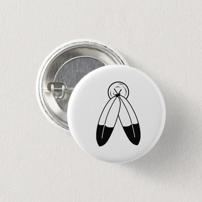 Two-Spirit Flag 1 Inch Round Button (Front & Back)