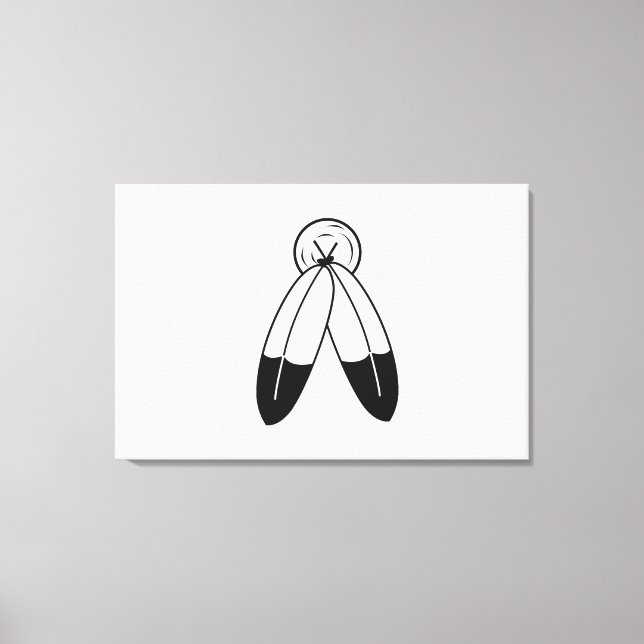 Two-Spirit Flag Canvas Print (Front)