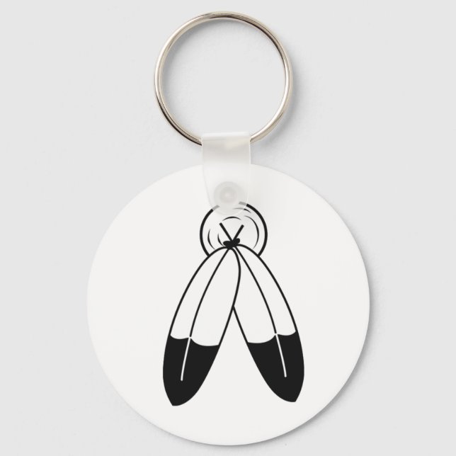 Two-Spirit Flag Keychain (Front)