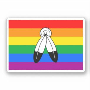 Two-Spirit LGBTQ+ Pride Flag