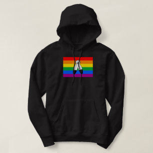 Two-Spirit LGBTQ+ Pride Flag Hoodie