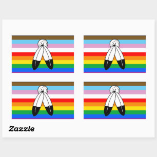 Two-Spirit LGBTQ+ Progress Pride Flag Sticker