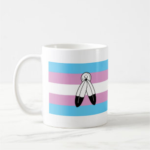 Two-Spirit Trans Pride Flag Coffee Mug