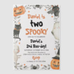 Two Spooky Cute Halloween Ghost 2nd Birthday Party<br><div class="desc">👻🎃 Two Spooky – Cute Halloween Ghost 2nd Birthday Vellum Invitations 🕸️✨ Get ready for a spooky-cute celebration with these adorable vellum invitations for your little one’s 2nd birthday! 🎀👻 Featuring a whimsical ghost and festive Halloween theme, these translucent invites set the perfect tone for a fun and charming birthday...</div>