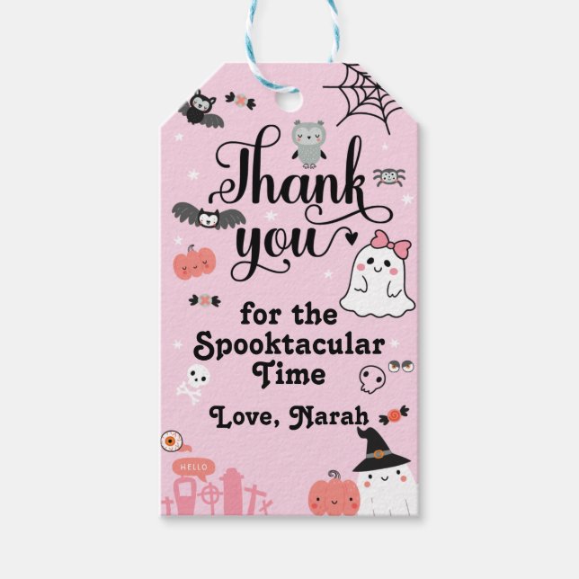 Two Spooky Gift Tag (Front)