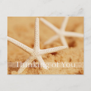 Two Starfish Thinking of You Postcard