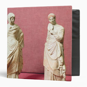 Two statues of standing women from Tanagra Binder