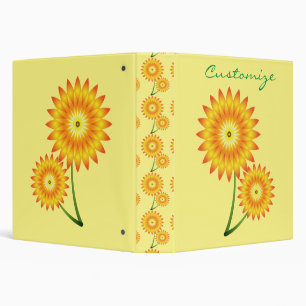 Two Sunflower Plant Thunder_Cove Binder