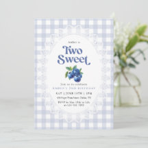 Two Sweet Blueberry Birthday