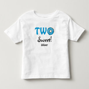 Two Sweet with blue donut Toddler T-shirt