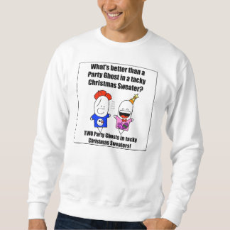 Two Tacky Sweaters and A Party Ghost