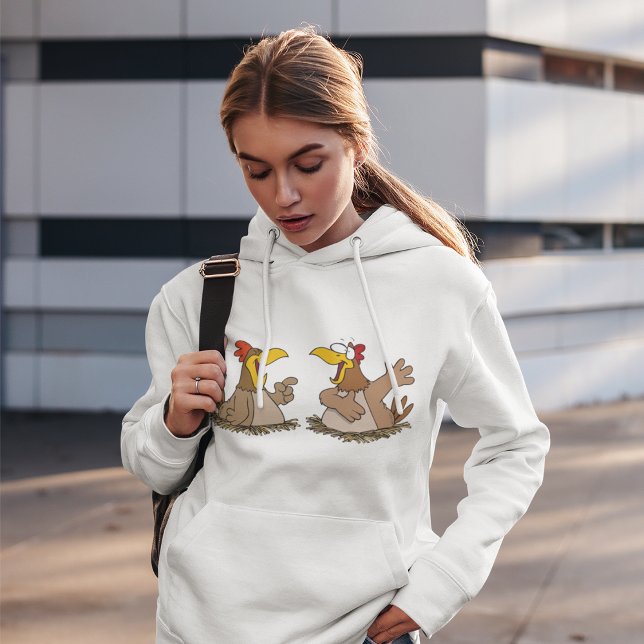 Two Talking Chickens Hoodie (Creator Uploaded)