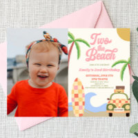 Two The Beach Surf Picture 2nd Birthday Party