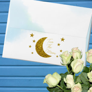 Two The Moon 2nd Birthday Envelope