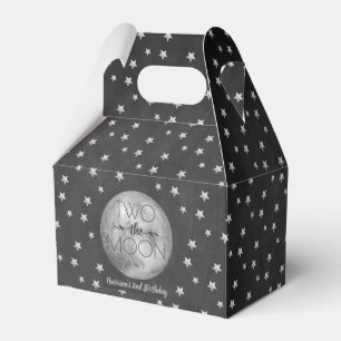 Two The Moon 2nd Birthday Party Favor Box