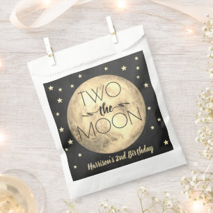 Two The Moon 2nd Birthday Party Favour Bag