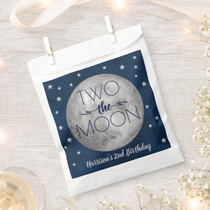 Two The Moon 2nd Birthday Party Favour Bag