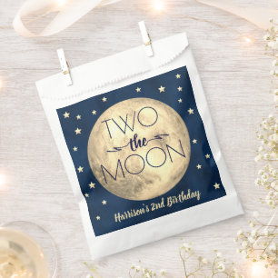 Two The Moon 2nd Birthday Party Favour Bag