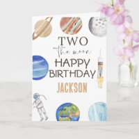 Two The Moon | Modern Space 2nd Birthday Décor