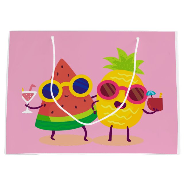 Two-ti Fruiti It's Twins Large Gift Bag (Front)