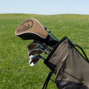 Two Tiger Illustration from Taguchi Tomoki Golf Head Cover