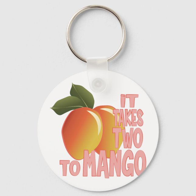 Two To Mango Keychain (Front)