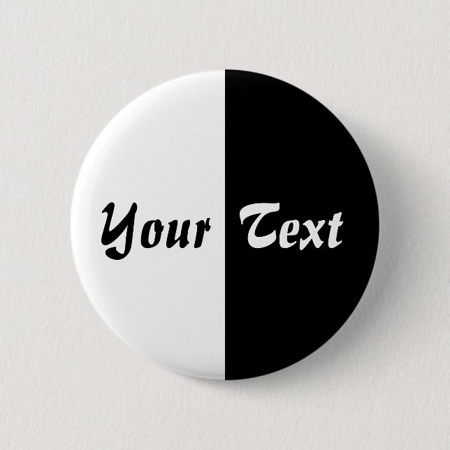 Two Tone - 02 - Customized 2 Inch Round Button (Front)